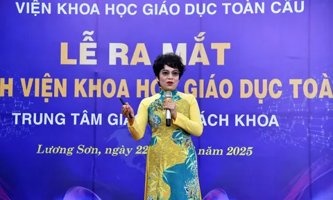 Ra mắt Trung tâm Giáo dục Bách Khoa: Dấu ấn mới của Viện Khoa học Giáo dục Toàn cầu tại Hòa Bình