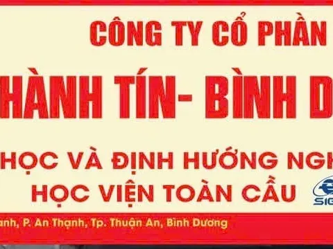 Văn Phòng đại điện Viện Khoa Học và Giáo Dục Toàn Cầu  tại Bình Dương